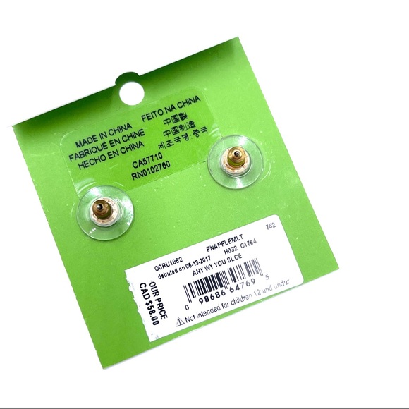 ‼️SOLD‼️ Kate Spade ‘Anyway You Slice It’ Pineapple Set - Picture 5 of 8